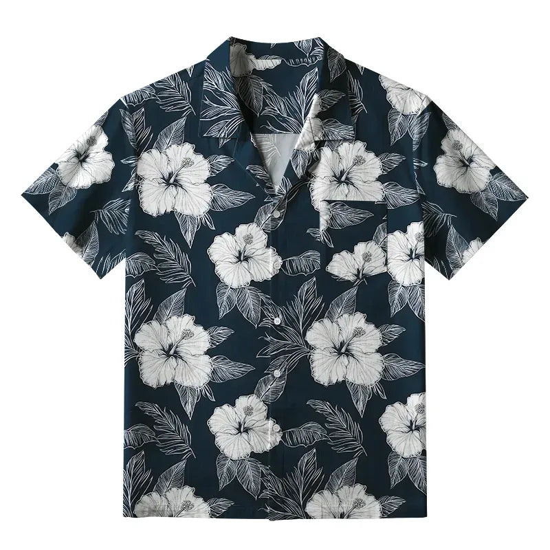 Japanese Vintage Aloha Shirt for Vacation