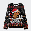 kyoto lion kissing gingerbread man sweatshirt for men