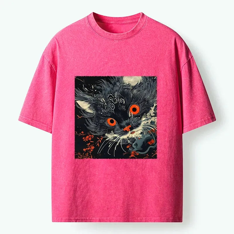 soft fluffy oriental cat tee free shipping