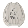Kyoto-Lion Funny Weird Vibe Washed Sweatshirt