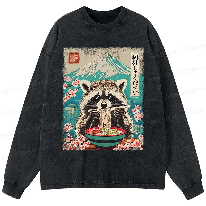 Kyoto-Lion Raccoon Discount T-Shirt On Sale
