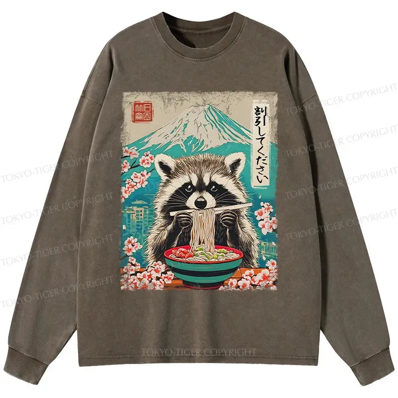 Kyoto-Lion Raccoon Discount T-Shirt On Sale