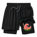Ukiyo Art Watermelon Summer Shorts