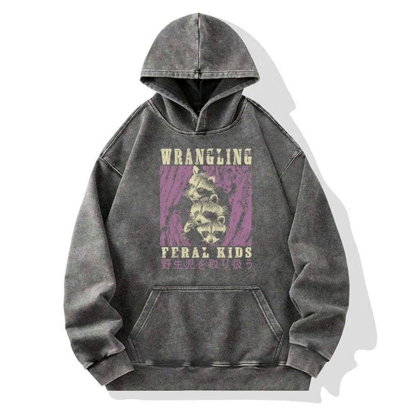 Japanese Washed Hoodie for Kids