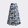Japanese Ukiyo-e Print Skirt for Women