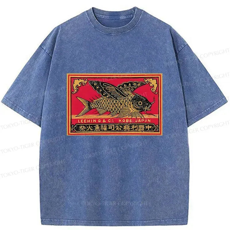 Kyoto Style Fish Tee for Summer
