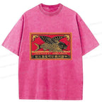 Kyoto-Lion Flying Fish Washed T-Shirt