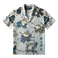 Unisex Cotton Hawaiian Shirt for Beach Vacation