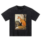 Japanese Washed T-Shirt for Kids Gift Idea