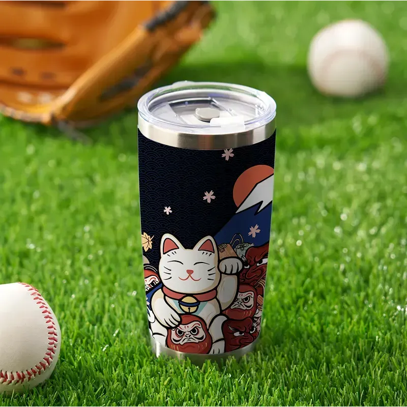 Vintage Mount Fuji Tumbler Gift Idea