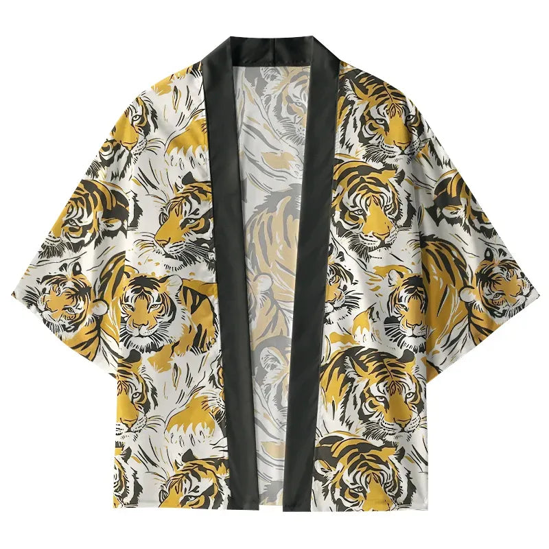 Vintage Japanese Tiger Cardigan Gift Idea