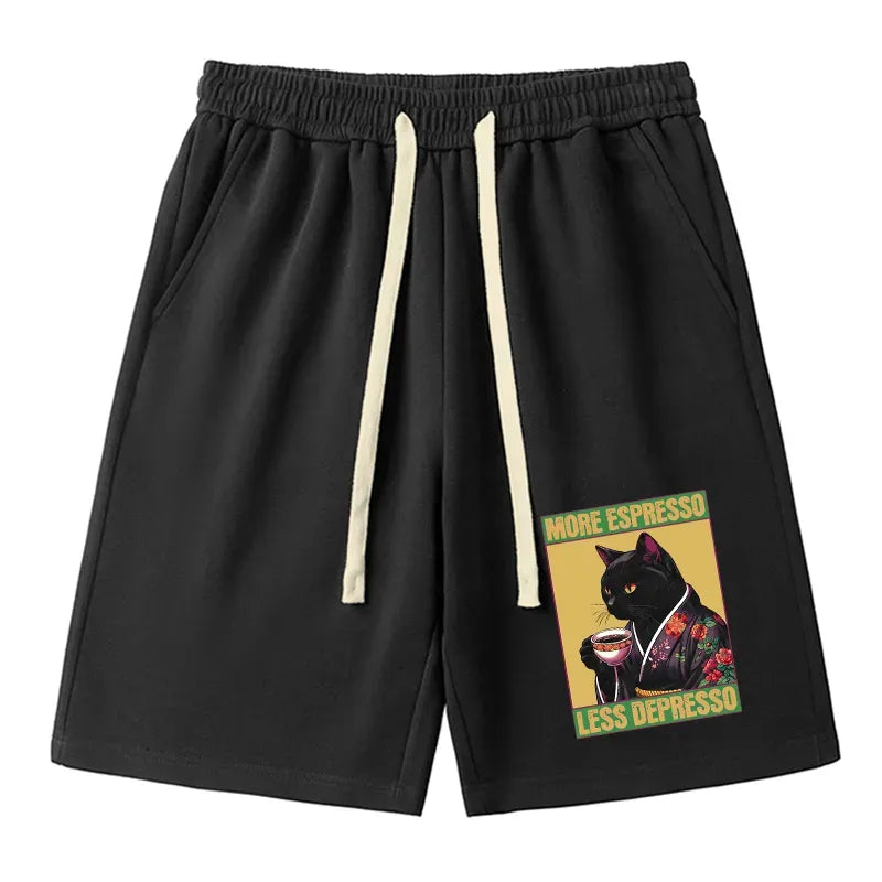 Caffeine Depression Funny Shorts for Gift for Him