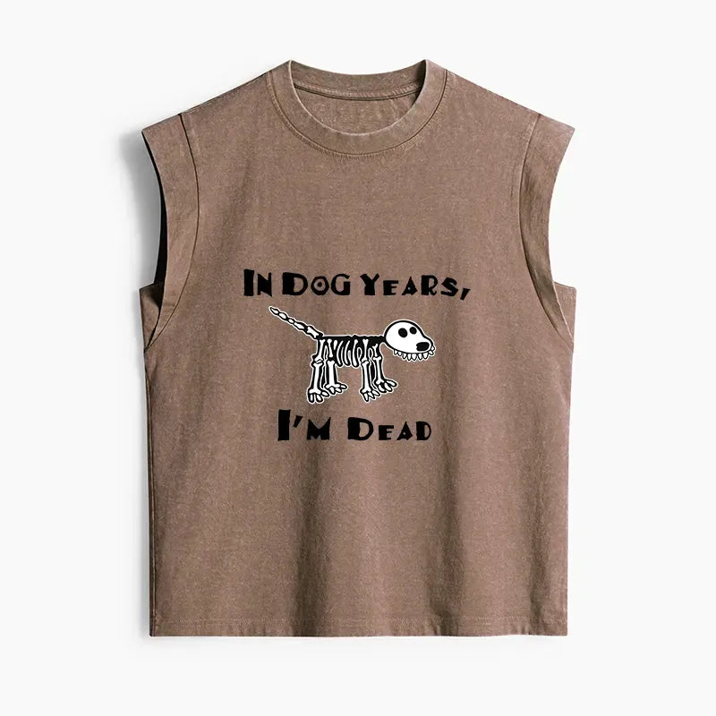 Funny Dog Meme Tank Top for Women