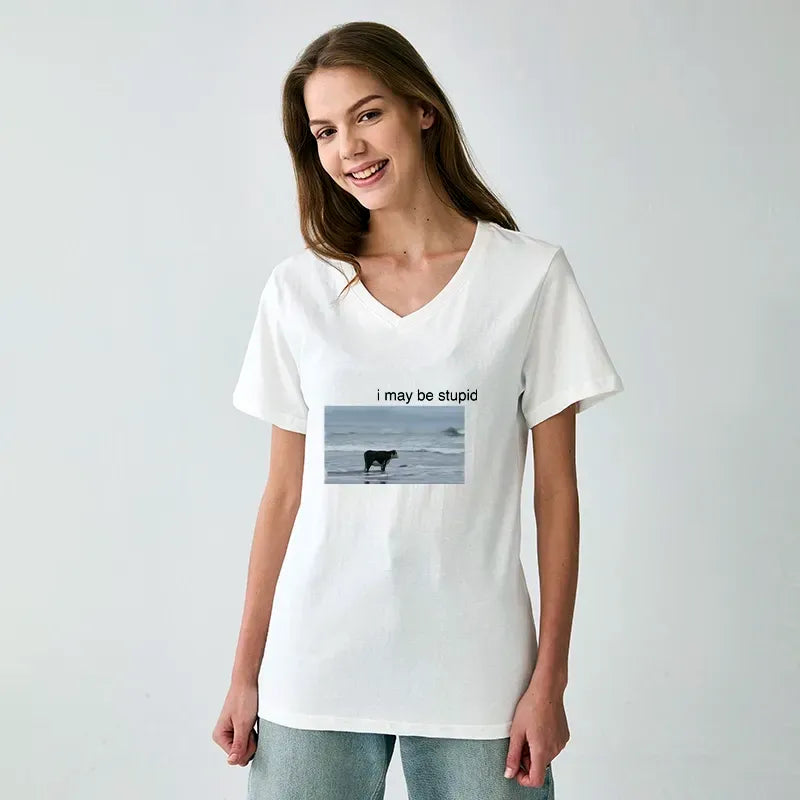 Kyoto Lion Foolish Cow Tee for Daily Wear
