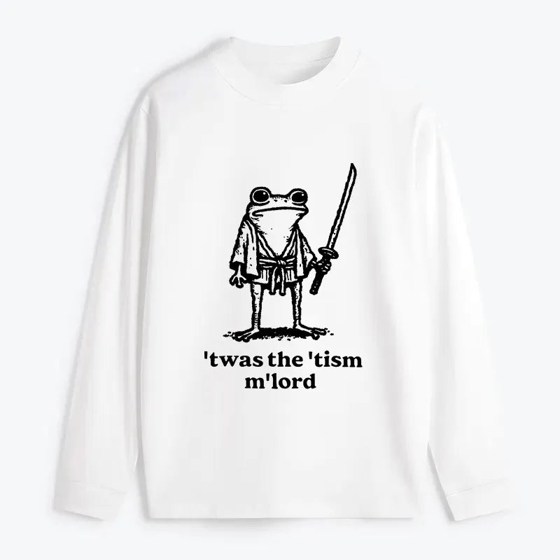 Classic Japanese Samurai Frog Long Sleeve T-Shirt