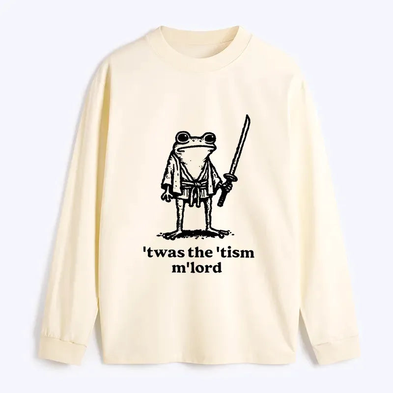 Trendy Unisex Samurai Frog Tee for Daily Wear