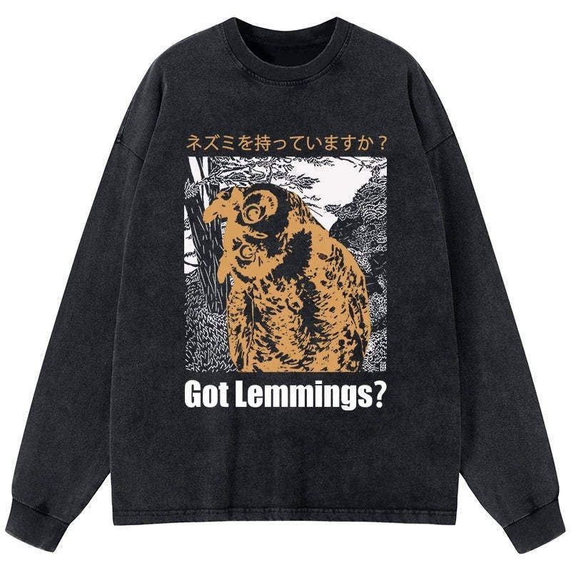 vintage japanese long sleeve tshirt for daily wear