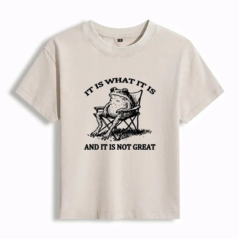 Japanese Washed T-shirt for Daily Wear