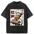 Japanese octopus chef sushi t-shirt