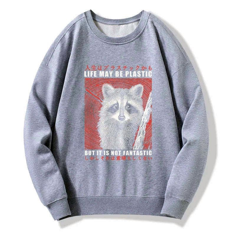 funny japanese sweatshirt for casual weekend