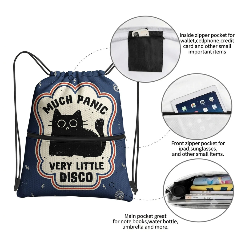 kyoto lion print backpack for gym