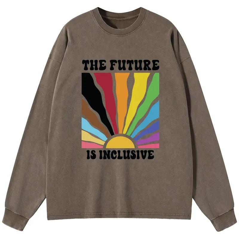 Washed Long Sleeve Japanese T-Shirt