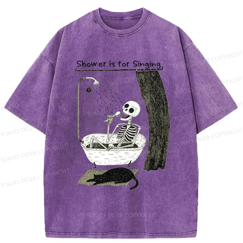 Japanese Vintage Skeleton Tee Streetwear