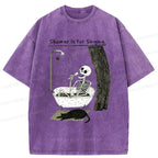 Japanese Vintage Skeleton Tee Streetwear
