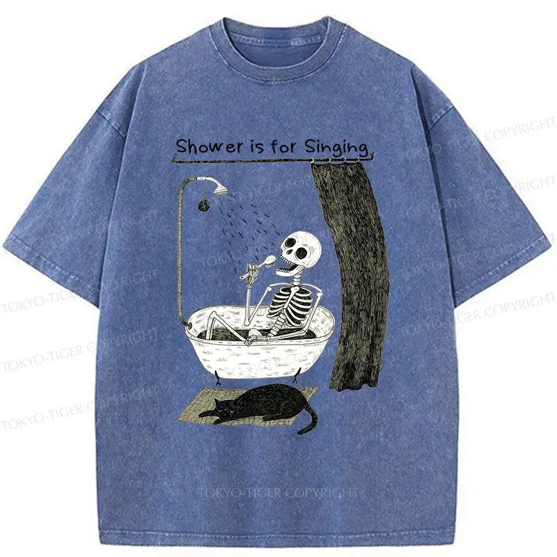 Washed Skull T-Shirt Trending Gift