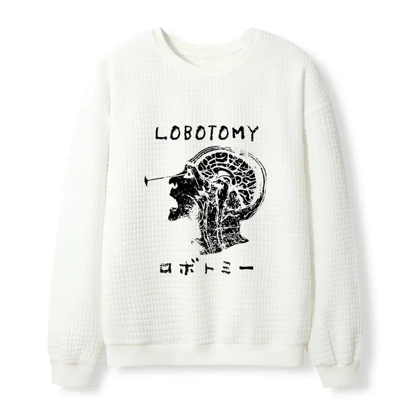Kyoto-Lion Horrible Surgery Waffle Sweatshirt