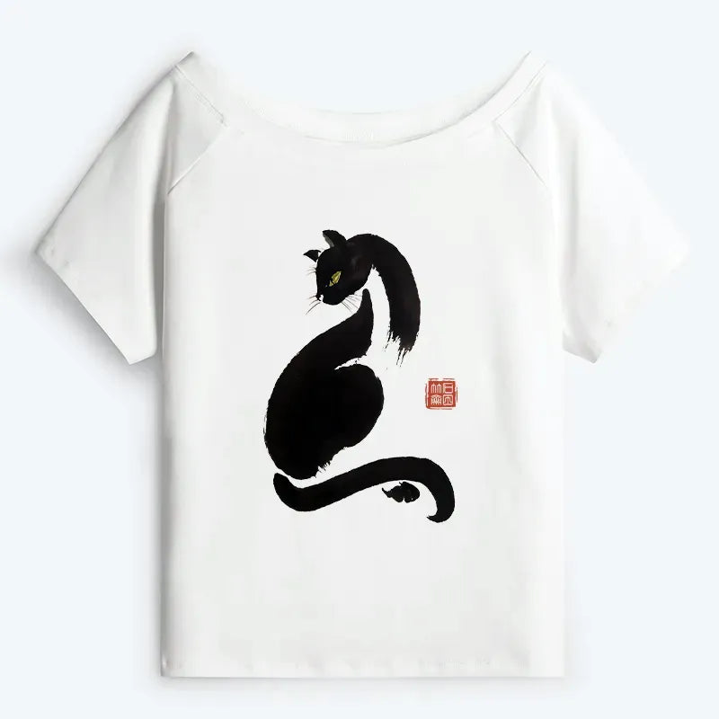 Kyoto-Lion Cat T-Shirt Gift Idea