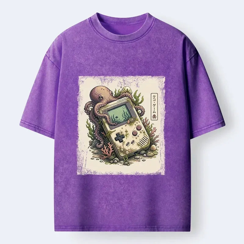 Japanese vintage octopus t-shirt