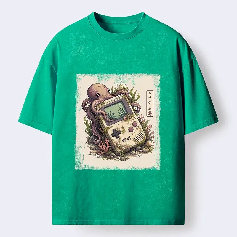 Japanese vintage octopus t-shirt