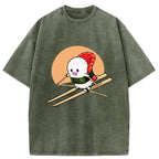 Kyoto Lion Sushi Skiing T-Shirt