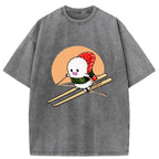 Kyoto Lion Sushi Skiing T-Shirt