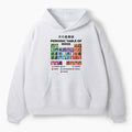 Periodic Table of Dogs Hoodie for Streetwear