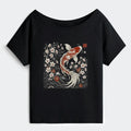 Off Shoulder T-Shirt Trendy Best Seller