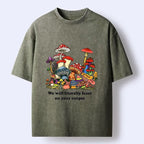 dark humor unisex cotton tee for casual