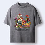 dark humor unisex cotton tee for casual