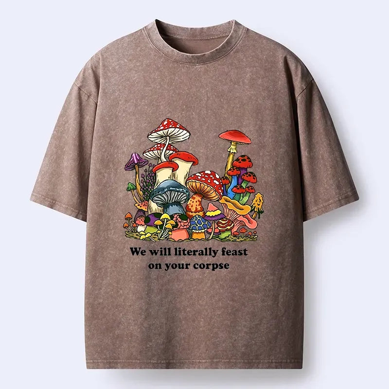 kyoto lion washed t-shirt for gift idea