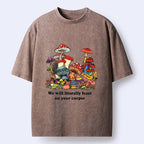 kyoto lion washed t-shirt for gift idea