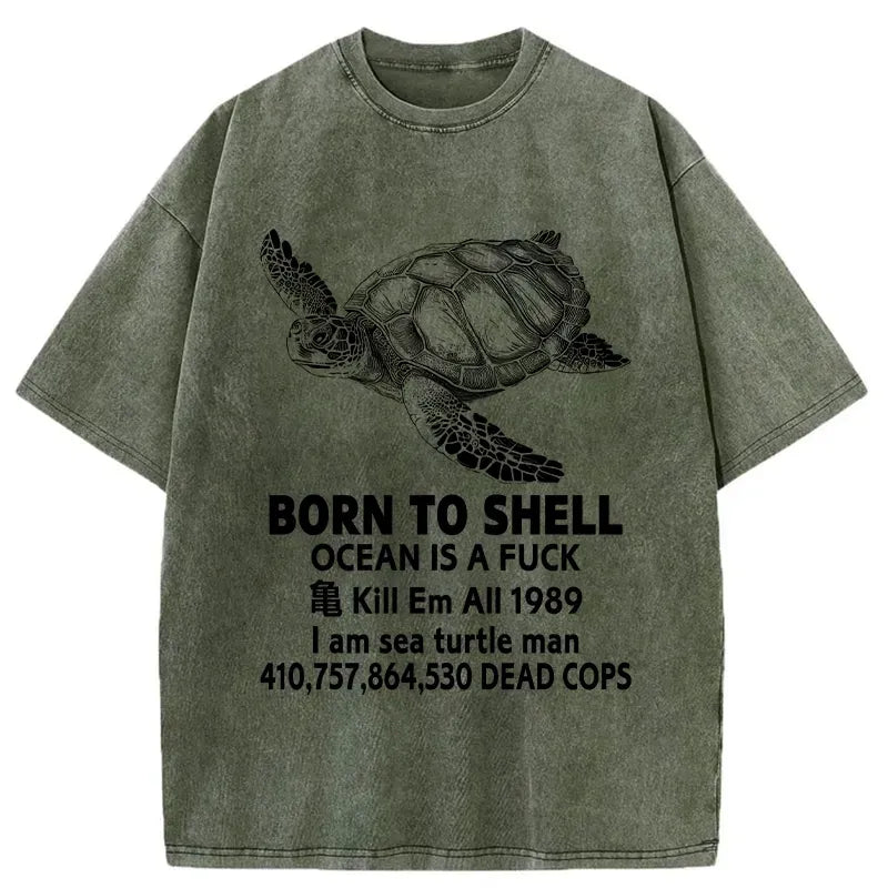 Japanese vintage washed t-shirt