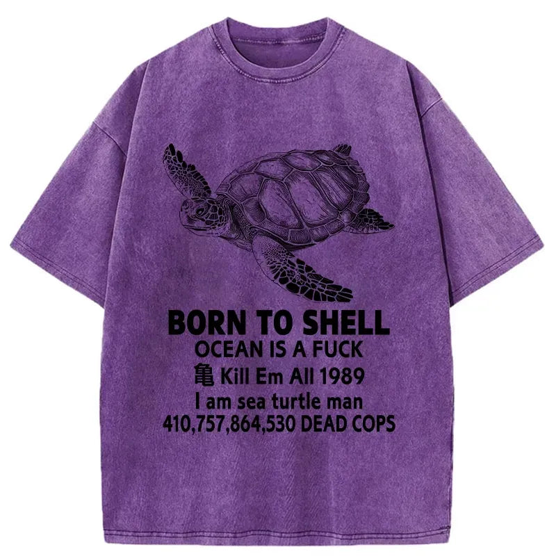 Japanese vintage washed t-shirt