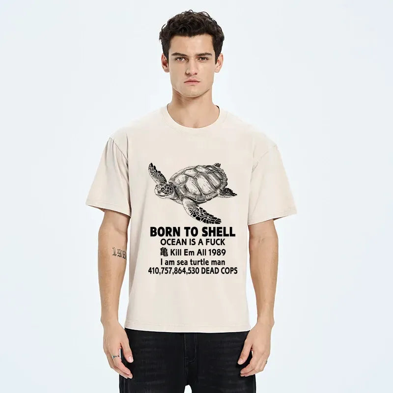 Japanese vintage washed t-shirt