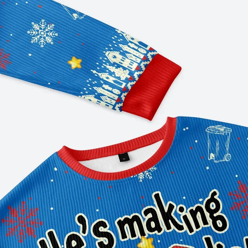 japanese ugly christmas sweatshirt for adults