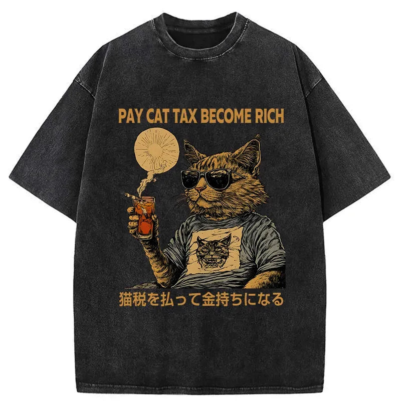 trending japanese cat t shirt