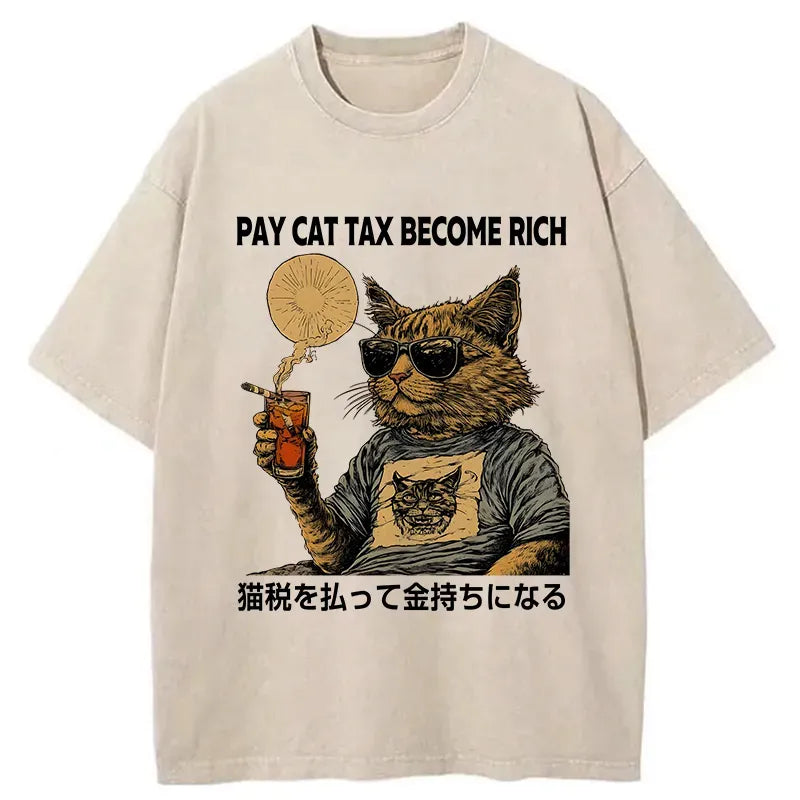maneki neko t shirt gift for him