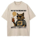 maneki neko t shirt gift for him