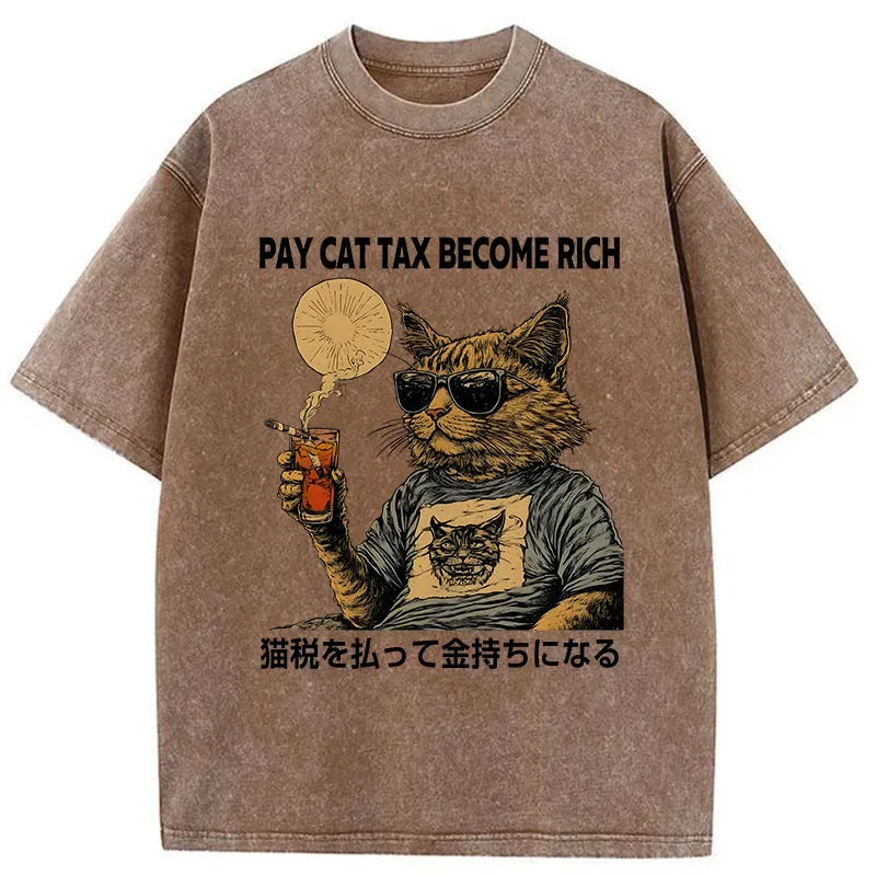 maneki neko t shirt gift for him