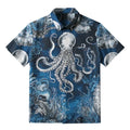 Kyoto-Lion Deep Sea Octopus Button-up Shirt